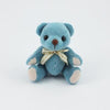 Branded Promotional 12CM PLAIN BLUBERRY CANDY BEAR Soft Toy From Concept Incentives.