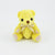 Branded Promotional 12CM PLAIN LEMON CANDY BEAR Soft Toy From Concept Incentives.