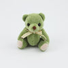 Branded Promotional 12CM PLAIN LIME CANDY BEAR Soft Toy From Concept Incentives.