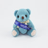 Branded Promotional 12CM SASH BLUBERRY CANDY BEAR Soft Toy From Concept Incentives.