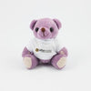 Branded Promotional 12CM TEE SHIRT BLACKBERRY CANDY BEAR Soft Toy From Concept Incentives.