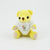 Branded Promotional 12CM TEE SHIRT LEMON CANDY BEAR Soft Toy From Concept Incentives.