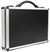 Branded Promotional PRESENTATION BRIEFCASE in Black Presentation Case From Concept Incentives.