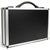 Branded Promotional DIVIDE 100 PRESENTATION BRIEFCASE in Black Presentation Case From Concept Incentives.