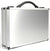 Branded Promotional DIVIDE 100 PRESENTATION BRIEFCASE in Silver Presentation Case From Concept Incentives.