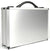 Branded Promotional DIVIDE 150 PRESENTATION BRIEFCASE in Silver Presentation Case From Concept Incentives.