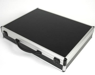 Branded Promotional MAMMOTH 100 PRESENTATION BRIEFCASE in Black Briefcase From Concept Incentives.