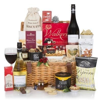 Branded Promotional LUXURY BEARING GIFTS CHRISTMAS HAMPER Hamper From Concept Incentives.