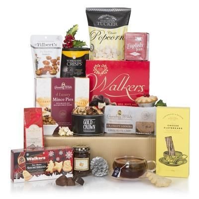 Branded Promotional BEARING GIFTS CHRISTMAS HAMPER Hamper From Concept Incentives.