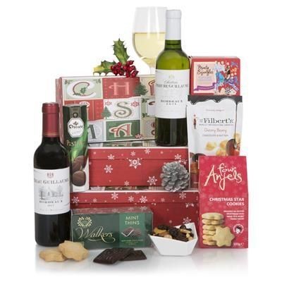 Branded Promotional NAUGHTY & NICE XMAS GIFT TOWER Hamper From Concept Incentives.