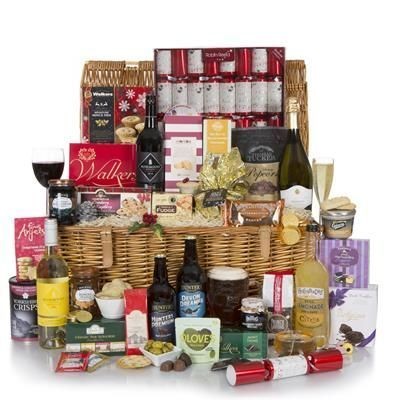 Branded Promotional LUXURY FAMILY CHRISTMAS HAMPER Hamper From Concept Incentives.