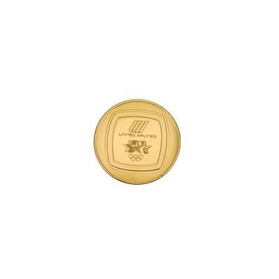 Branded Promotional MEDIUM CHOCOLATE COIN PERSONALISED with Your Logo Moulded to One or Both Sides Sizes 55mm & 75mm Chocolate From Concept Incentives.