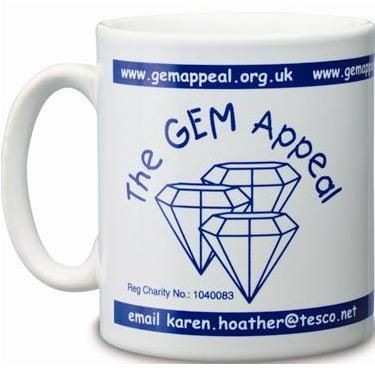 Branded Promotional CAMBRIDGE CERAMIC POTTERY MUG Mug From Concept Incentives.