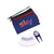 Branded Promotional COTTON CANVAS ZIP GOLF BAG 5 Golf Gift Set From Concept Incentives.