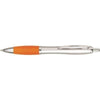 Branded Promotional CONTOUR DIGITAL ARGENT BALL PEN in Orange Pen From Concept Incentives.