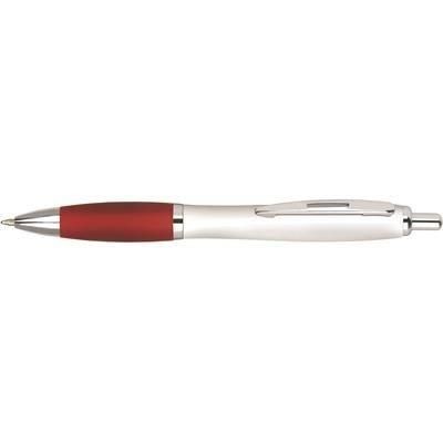 Branded Promotional CONTOUR DIGITAL ECO BALL PEN in Red Pen From Concept Incentives.