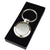 Branded Promotional ROUND EXECUTIVE KEYRING Keyring From Concept Incentives.