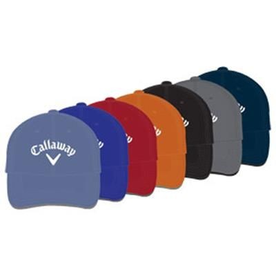 Branded Promotional CALLAWAY MEN SIDE CRESTED STRUCTURED CAP Baseball Cap From Concept Incentives.