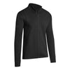 Branded Promotional CALLAWAY GENTS FULL ZIP WAFFLE GOLF PULLOVER Jumper From Concept Incentives.