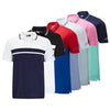 Branded Promotional CALLAWAY COLOUR BLOCKED PIQUE GOLF POLO Polo Shirt From Concept Incentives.