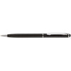 Branded Promotional CHEVIOT TOUCH BALL PEN in Black Pen From Concept Incentives.