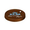 Branded Promotional ROUND MILK OR DARK CHOCOLATE PUZZLE Chocolate From Concept Incentives.