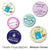 Branded Promotional VARIOUS MEDIUM CIRCLE SHAPE FLEXIBLE FRIDGE MAGNET Fridge Magnet From Concept Incentives.