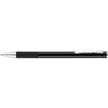 Branded Promotional CLIO ALUMINIUM METAL SILVER METAL BALL PEN in Black Pen From Concept Incentives.