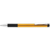 Branded Promotional CLIO ALUMINIUM METAL SILVER METAL BALL PEN in Gold Pen From Concept Incentives.