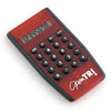 Branded Promotional PYTHAGORAS CALCULATOR in Red Calculator From Concept Incentives.