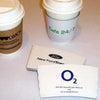 Branded Promotional CORRUGATED CLUTCH HOLDER Cup Holder From Concept Incentives.