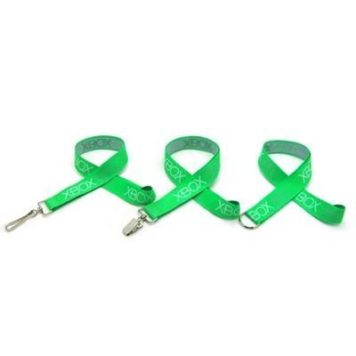 Branded Promotional 1 INCH DETAILED COARSE WEAVE LANYARD with Keyring Lanyard From Concept Incentives.