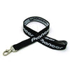 Branded Promotional 3 - 4 INCH DETAILED COARSE WEAVE LANYARD with Deluxe Swivel Hook Lanyard From Concept Incentives.