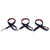 Branded Promotional AIR IMPORTED DETAILED COARSE WEAVE 5 - 8 INCH LANYARD Lanyard From Concept Incentives.