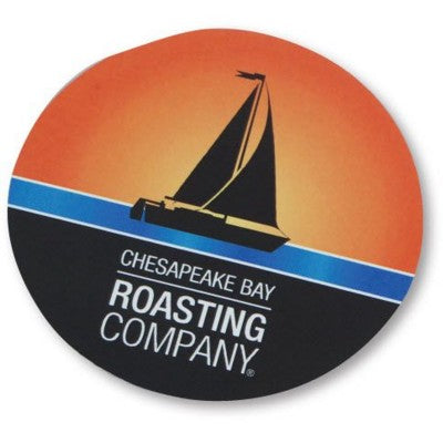 Branded Promotional POLYPROPYLENE COASTER in White Coaster From Concept Incentives.