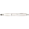 Branded Promotional CONTOUR DIGITAL TOUCH BALL PEN in White Pen From Concept Incentives.