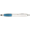 Branded Promotional CONTOUR DIGITAL TOUCH BALL PEN in Blue Pen From Concept Incentives.