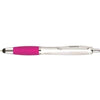 Branded Promotional CONTOUR DIGITAL TOUCH BALL PEN in Pink Pen From Concept Incentives.