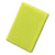 Branded Promotional COLOURFUL RECTANGULAR ERASER in Neon Fluorescent Yellow Pencil Eraser From Concept Incentives.