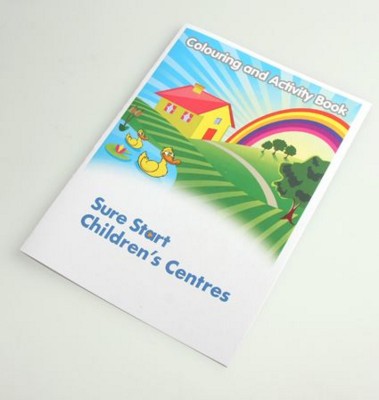 Branded Promotional CHILDRENS COLOURING BOOK Colouring Book From Concept Incentives.