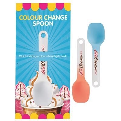 Branded Promotional COLOUR CHANGING SPOON Spoon From Concept Incentives.