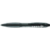 Branded Promotional CONTOUR-I NOIR BALL PEN in Black Pen From Concept Incentives.