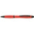 Branded Promotional CONTOUR-I NOIR BALL PEN in Red Pen From Concept Incentives.