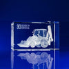 Branded Promotional CONSTRUCTION AWARDS & PAPERWEIGHT GIFT IDEAS, 3D LASER ENGRAVED Award From Concept Incentives.