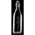 Branded Promotional 1L RE-USABLE GLASS BOTTLE Bottle From Concept Incentives.