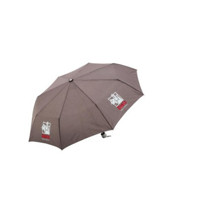 Branded Promotional CORPORATE ALUMINIUM METAL FOLDING UMBRELLA Umbrella From Concept Incentives.
