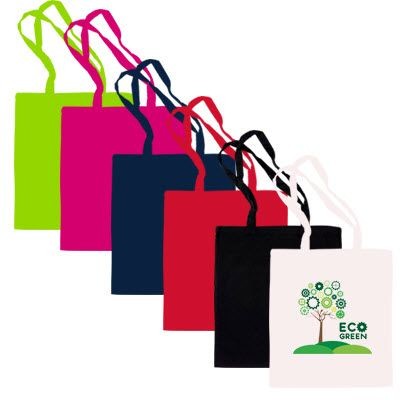Branded Promotional 100% DUNHAM DYED 3OZ COTTON SHOPPER TOTE BAG FOR LIFE Bag From Concept Incentives.