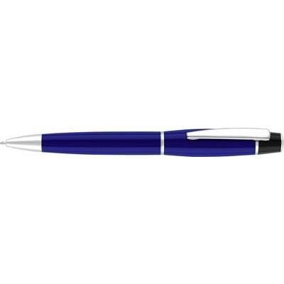 Branded Promotional CHORUS METAL BALL PEN in Blue Pen From Concept Incentives.