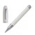 Branded Promotional CACHAREL MINI METAL AQUARELLE BLANC BALL PEN in White Pen From Concept Incentives.