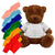 Branded Promotional PRINTED PROMOTIONAL SOFT TOY JAMES I TEDDY BEAR with Colour Tee Shirt Soft Toy From Concept Incentives.